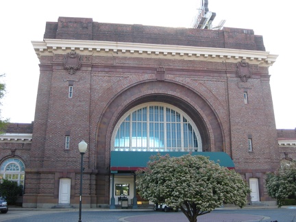 Old Train Station is now a Holiday Inn
